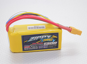ZIPPY Compact 1300mAh 4S 25C Lipo Confezione