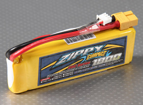 ZIPPY Compact 1800mAh 2S 25C Lipo Confezione