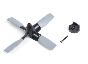 Avios C-130 - Upgraded Propeller Spinner Assembly (Gray) Std Rotation