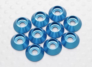 Sockethead Rondella alluminio anodizzato M3 (blu) (10pcs)