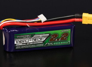 Turnigy nano-tech 2200mah 4S 25 ~ 50C Lipo Confezione