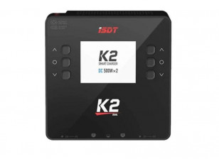 ISDT K2 Caricabatterie Intelligente a Doppia Porta 1~6S 200~500W x 2 CA/CC (spina europea)
