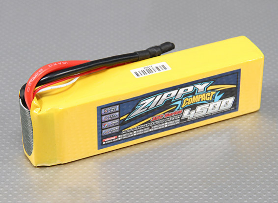 ZIPPY Compact 4500mAh 4S 35C Lipo Confezione