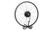 E-Bike Conversion Kit for 26" Bikes (PAS Front Wheel Drive) (36V/8.8A)  (UK Plug) - wheel
