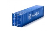 HO Scale 40ft Shipping Container (HANJIN) rear view