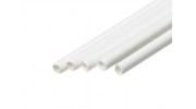 ABS Round Tube 2.5mm OD x 500mm White (Qty 5)