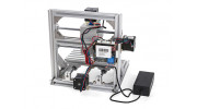 T8 DIY 3-Axis CNC Milling Machine w/Arduino and Grbl - rear view