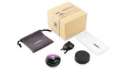 Aukey Optic Pro Super Wide Angle 0.2X 238° Clip On Smartphone Lens Set(contents)