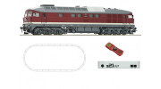 Roco/Fleischmann HO Digital Starter Set with Class 132 Diesel Locomotive and 2 Passenger Carriages DR (Epoch IV) 1