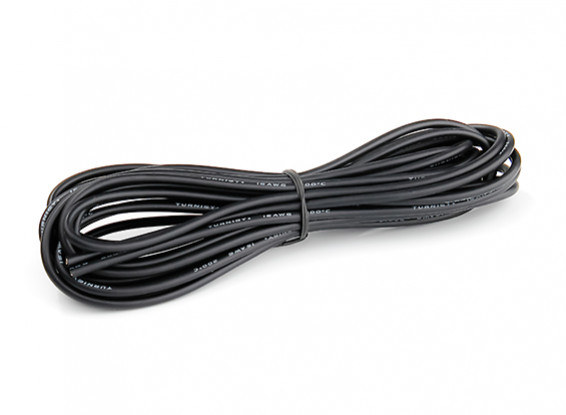Turnigy High Quality 16AWG Silicone Wire 5m (Black)