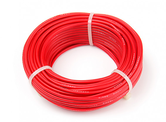 Turnigy High Quality 18AWG Silicone Wire 15m (Red)
