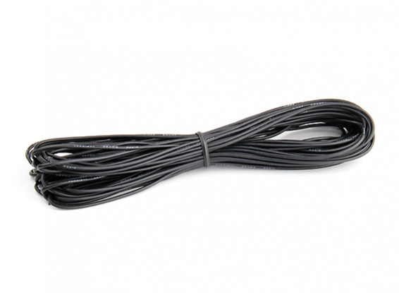 Turnigy High Quality 26AWG Silicone Wire 10m (Black)