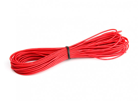 Turnigy High Quality 26AWG Silicone Wire 10m (Red)