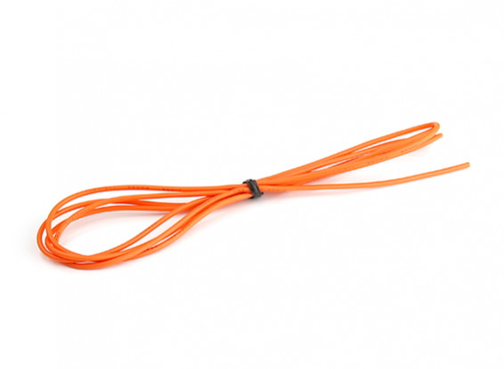 Turnigy High Quality 26AWG Silicone Wire 1m (Orange)