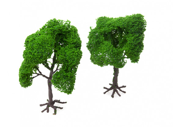 HobbyKing™ 140mm Scenic Wire Model Trees with Roots (2 pcs)