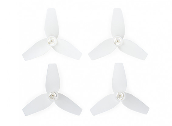 Cheerson CX-95S - 3-Blade 40mm Propellers (2xCW, 2xCCW) (White)