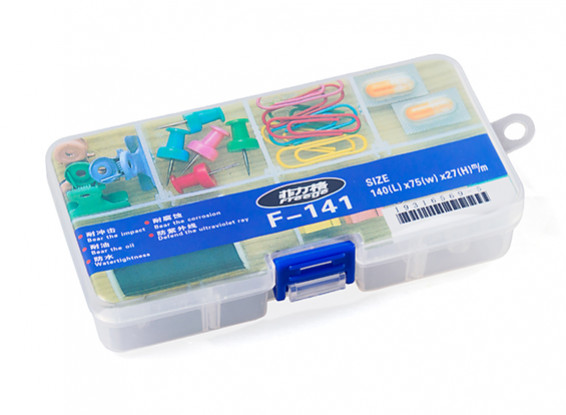Medium 8 Compartment Parts Box with Latching Lid