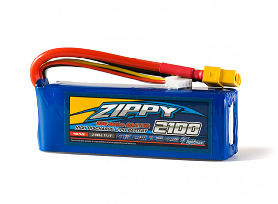 Zippy Flightmax 2100mAh 3S 35C Lipo Pack w/XT60
