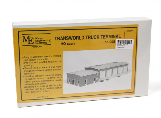 Micro Engineering HO Scale Transworld Truck Terminal Kit (55-005)