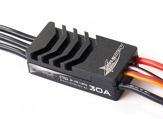 AeroStar WiFi 30A Brushless ESC with 3A BEC (2~4S)
