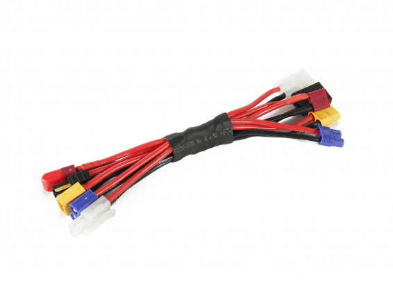 Turnigy Multi Plugged Adapter Lead (XT60/EC3/Tamiya/T Connector/Traxxas)