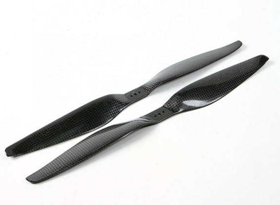 SCRATCH/DENT - Dynam 14x5.5 Carbon Fiber Propellers for Multirotors (CW and CCW) (1pair)