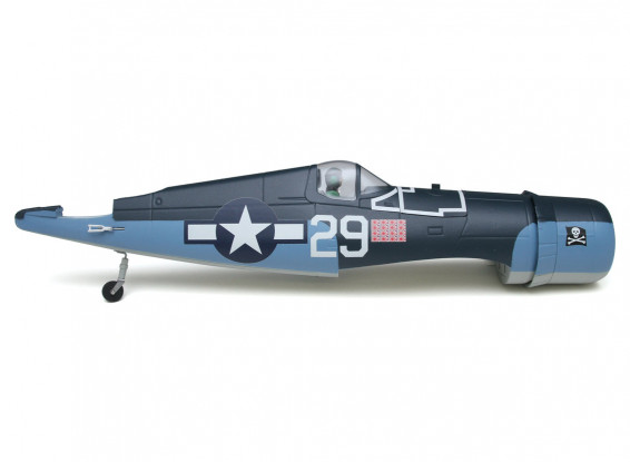 H-King Chance Vought F4U Corsair 750mm (30") Replacement Fuselage w/Cowl and Decals 9325000066-0