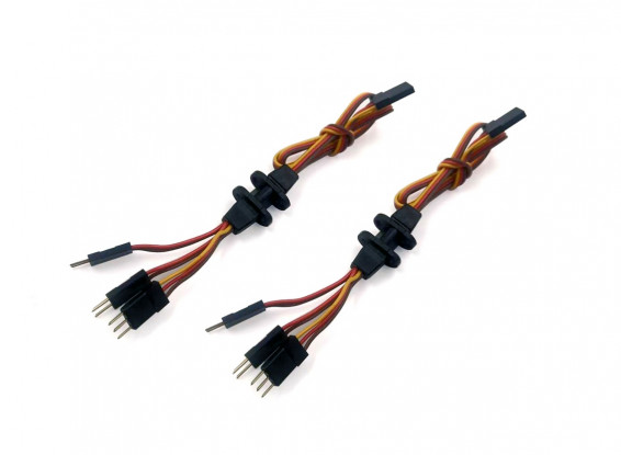 Avios Twin Otter Twin-Engine STOL Plane Replacement Wing Tip Servo/Light Connector Set (1pr)