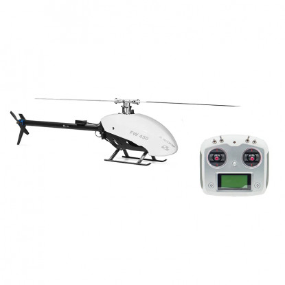 FLYWING (RTF) FW450L V2.5 6ch RC Smart Helicopter w/H1 GPS Stabilization System (White)