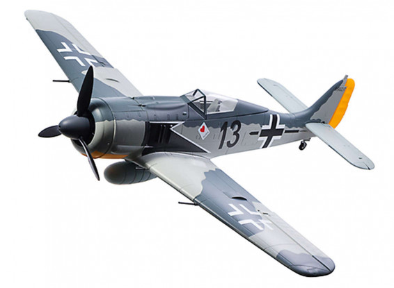 Scratch and Dent H-King Focke Wulf FW-190 (PNF) Butcher Bird EPO 1600mm (63") 