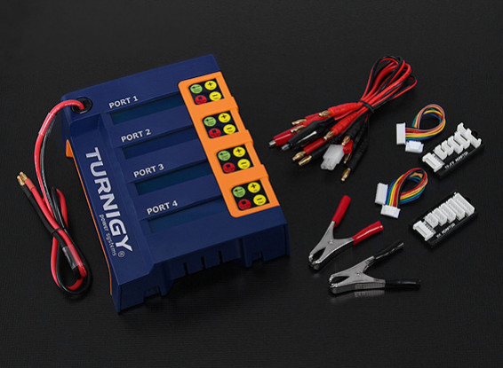 Turnigy 4x6S 400W Литий-полимерный Зарядное устройство