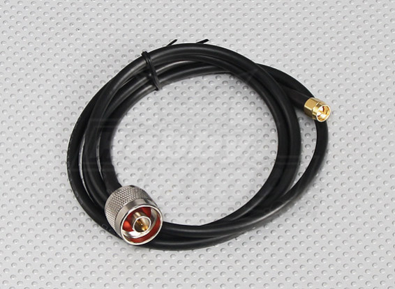 RG58 соединительный кабель SMA штекер N Мужской (1 метр)