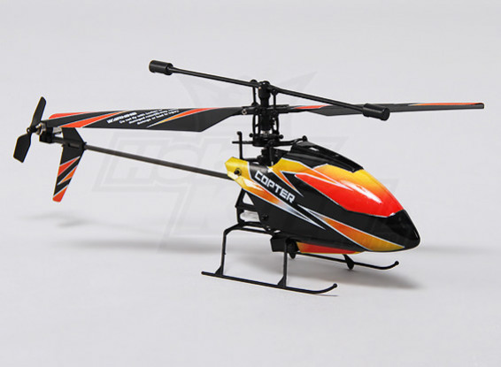 Вертолет Режим 1 (RTF) Hobbyking FP100 2.4Ghz 4CH Micro