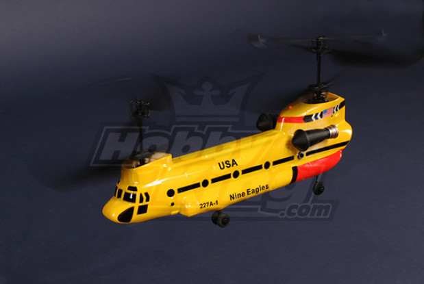 227A Twingo 2,4 коаксиальные Тандем хели Bind - & - Fly (желтый)
