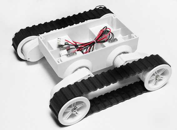 Rover 5 гусеничных шасси робота без датчика