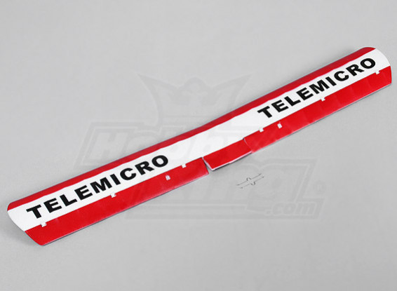 Telemicro 520мм - Замена основного крыла