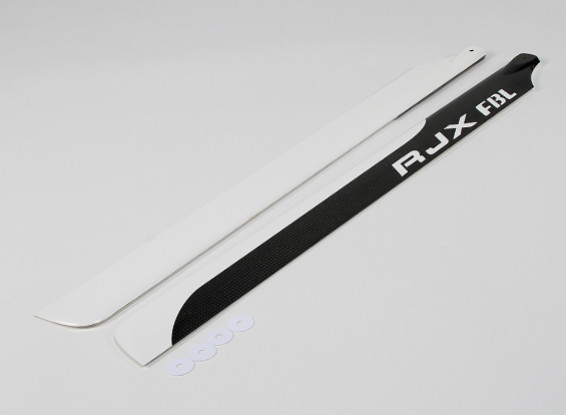 600мм Flybarless Высокое качество углеродного волокна Основные лезвия