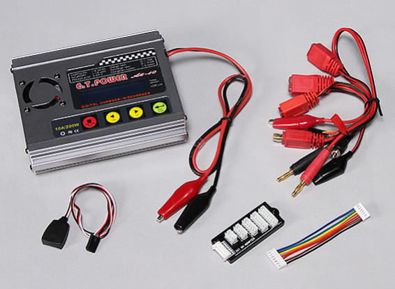 Зарядное устройство GT A-6-10 200W Баланс и разрядник