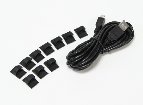 3 Meter USB к мини-USB кабель для зарядки с монтажными колодки