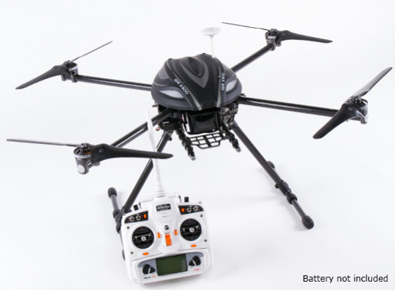 Walkera QR X800 FPV GPS Quadcopter, Ретракты, DEVO 10, ж / из батареи (режим 2) (готов к полету)