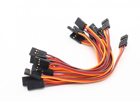 15cm Female to Female Servo Lead (JR) 26AWG (10pcs/set)