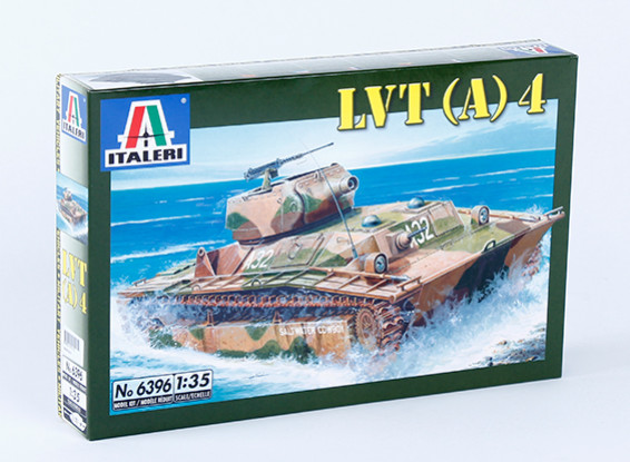 Italeri 1/35 Scale LVT (A) 4 пластиковые модели Kit