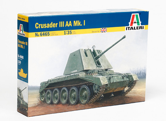 Italeri 1/35 Масштаб Crusader III AA Mk.I Plastic Model Kit