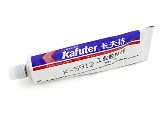 Kafuter K-5912 Промышленная прочность Многоцелевой клей (черный)