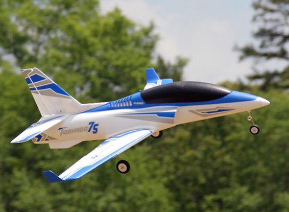 HobbyKing ™ Торнадо Viper Jet 75мм 6S EDF Спорт 1100мм (ПНФ)