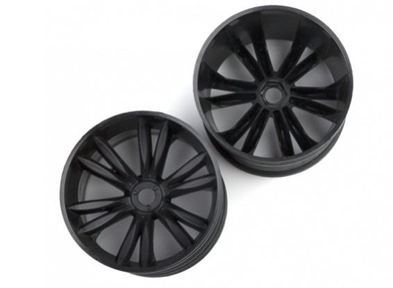 BSR Beserker 1/8 Truggy - колесный диск (черный) (1 пара) 817251-K