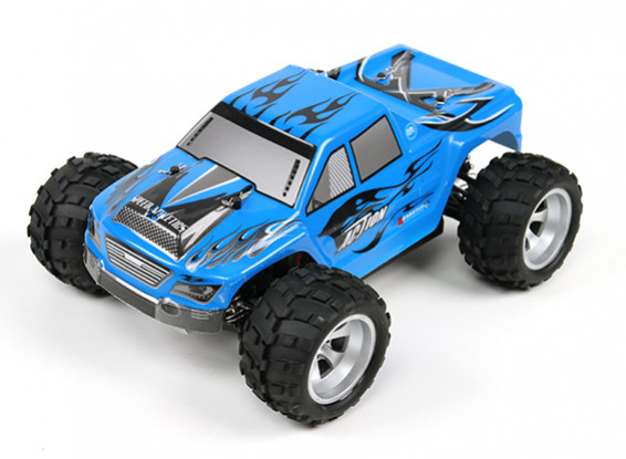 WL игрушки 1/18 A979 4WD Monster Truck Vortex ж / 2.4Ghz Система радио (РТР)