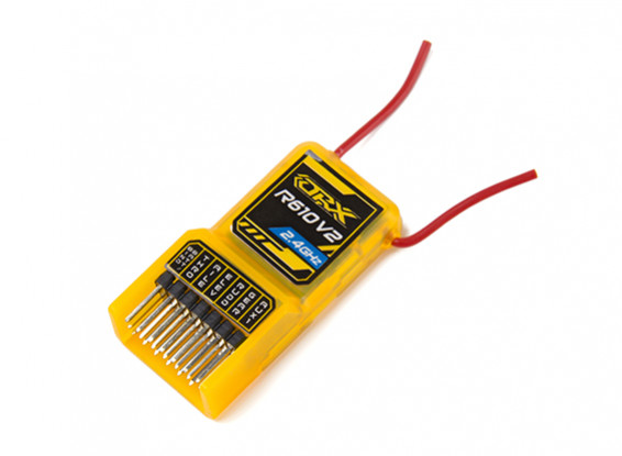 OrangeRx R610V2 DSM2 Совместимость 6CH 2,4 ГГц приемник ж / CPPM