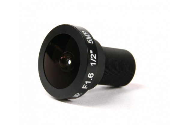 Foctek M12-2.1 ИК 5MP Рыбий глаз объектива для камеры FPV