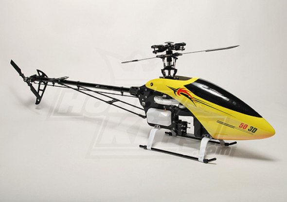 AHF-50 .50 Размер Nitro 3D Вертолет Kit